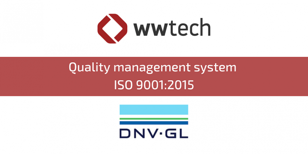 CERTIFICATE OF COMPLIANCE OF THE QUALITY MANAGEMENT SYSTEM WITH THE ISO 9001:2015 STANDARD