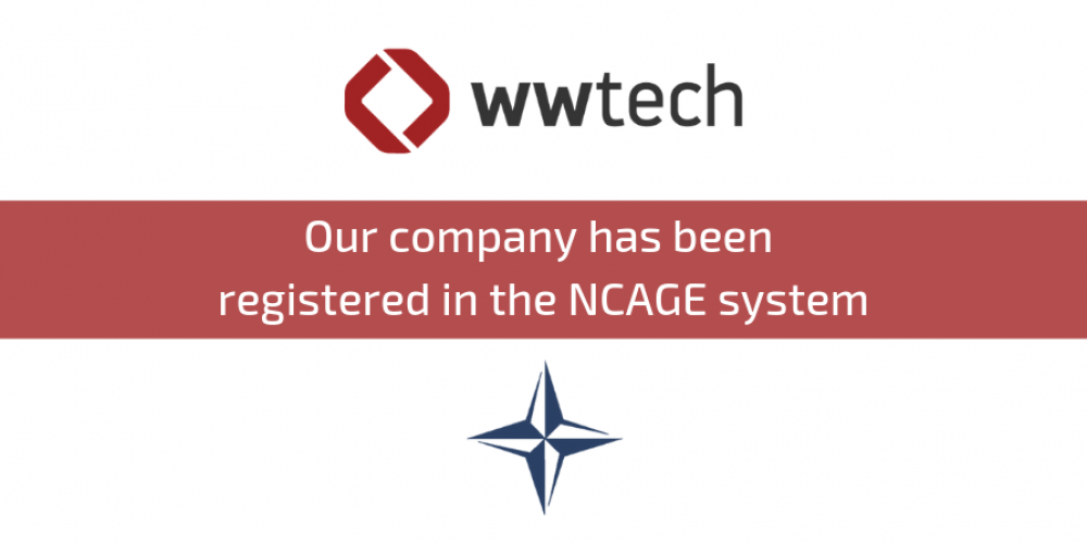 Our company has been registered in the NCAGE system