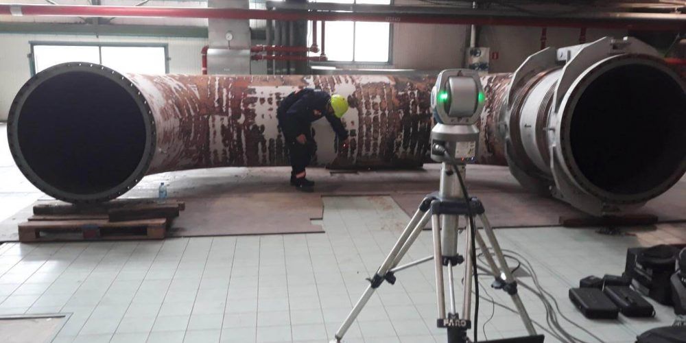 MODERNIZATION OF THE CROSS-OVER PIPE IN ONE OF THE LARGEST POLISH POWER PLANTS.